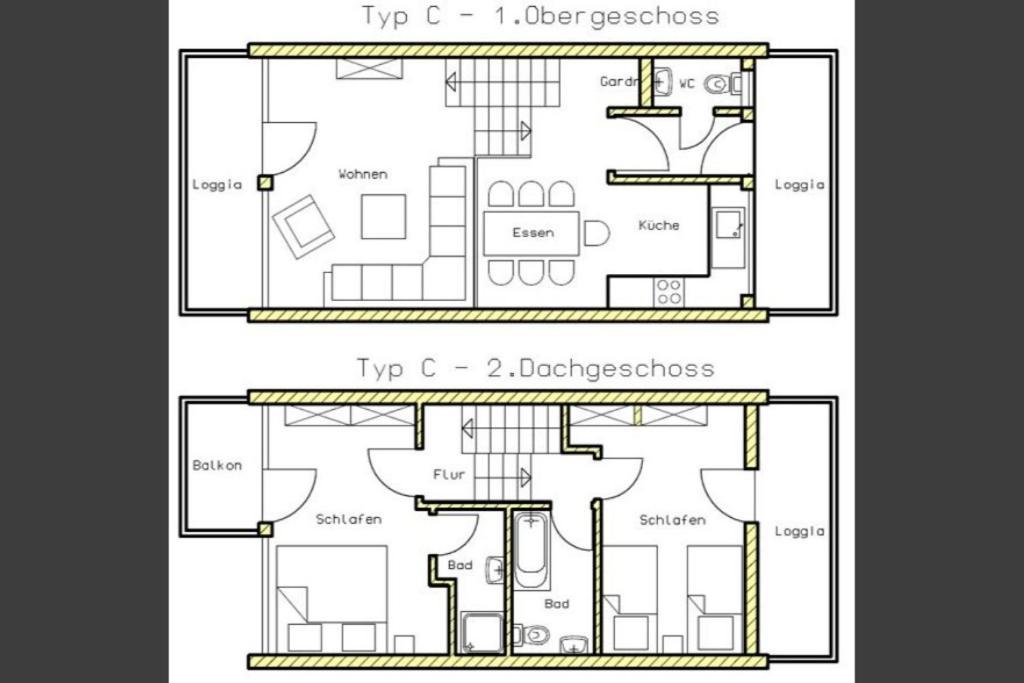 Gemutliche 93M2Fewo Mit 2 Schlafzimmern Und Seitlichem Seeblick Vom Balkon Scheid  Екстериор снимка